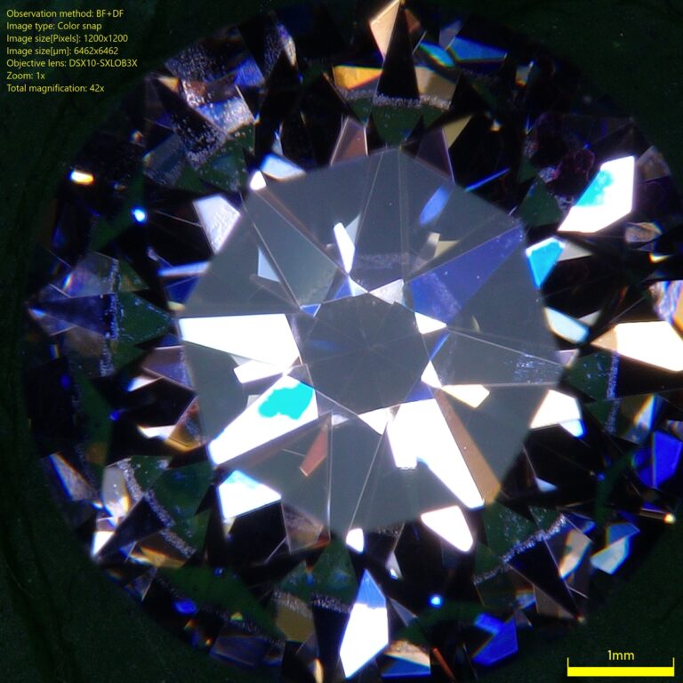 Surface Roughness Observation of a Diamond